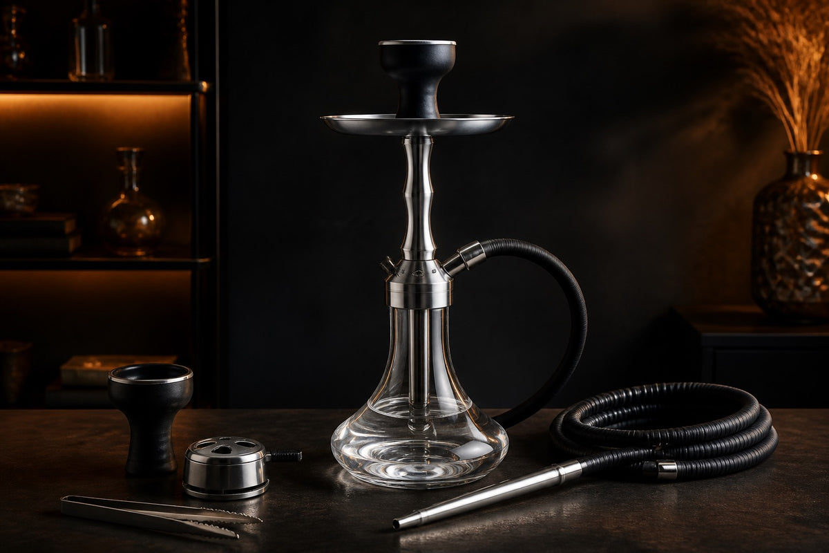 Shisha richtig aufbauen: Reihenfolge, Dichtheit und Start