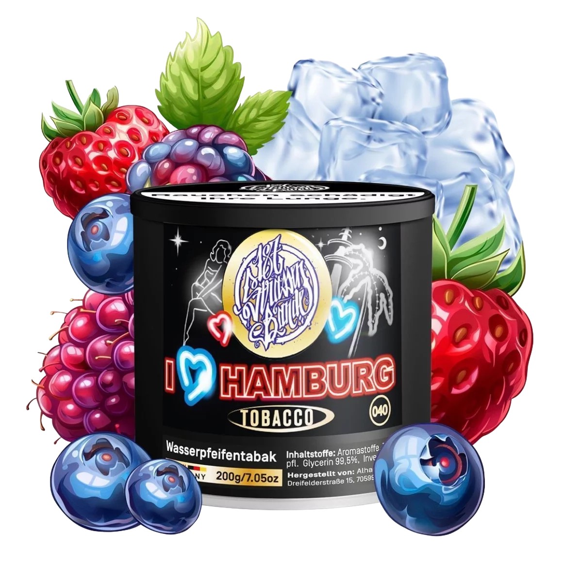 187 Tabak 200g - I love Hamburg