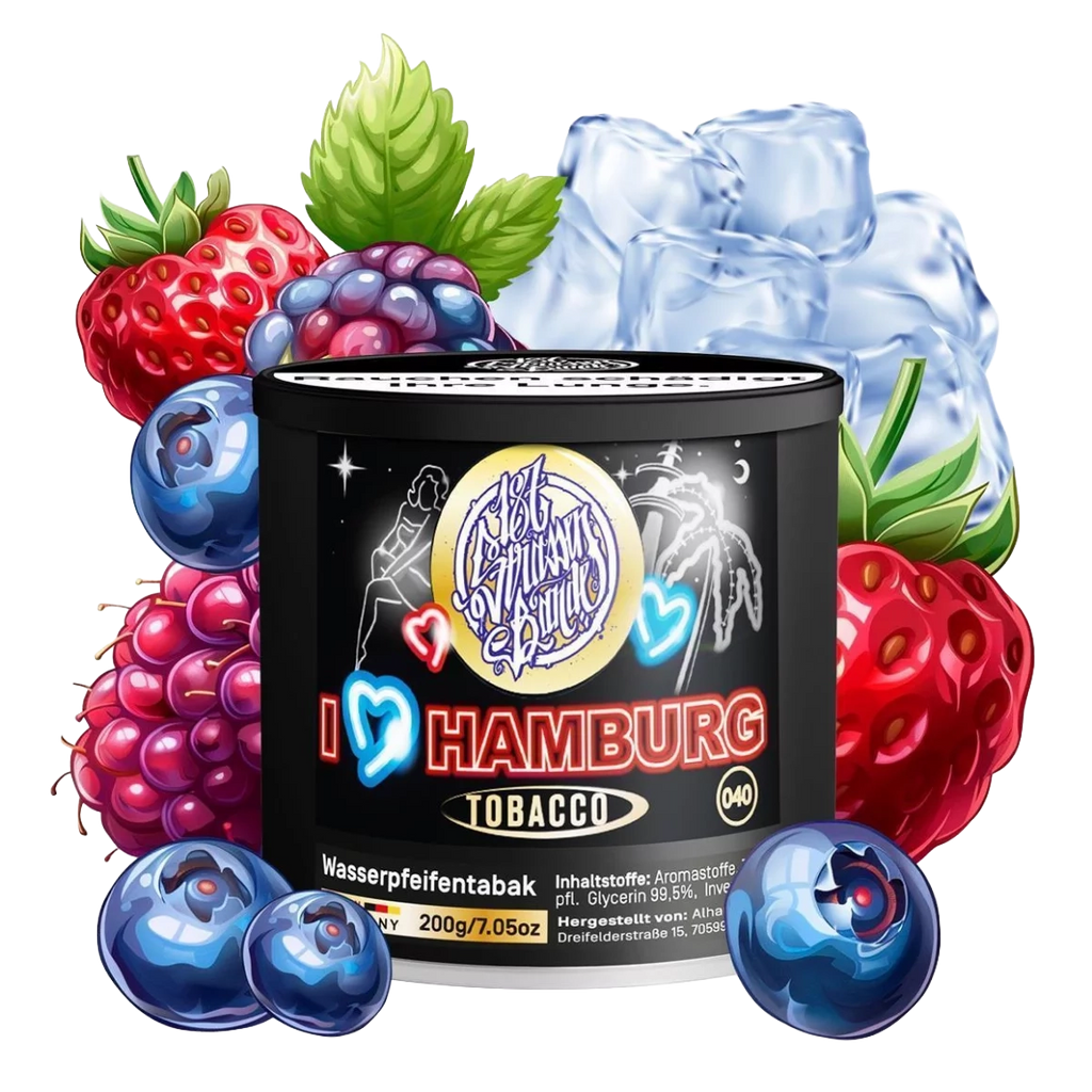 187 Tabak 200g - I love Hamburg