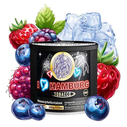 187 Tabak 200g - I love Hamburg