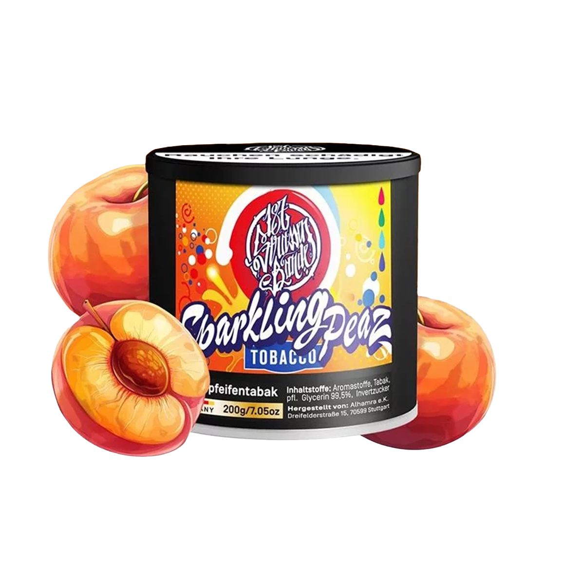 187 Tabak 200g - Sparkling Peaz
