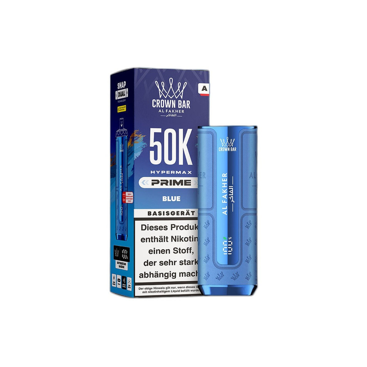 Al Fakher 50K Hypermax Prime - Blue - Basisgerät