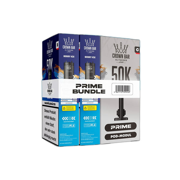 Al Fakher 50K Hypermax Prime - Berry Ice - Pod Bundle