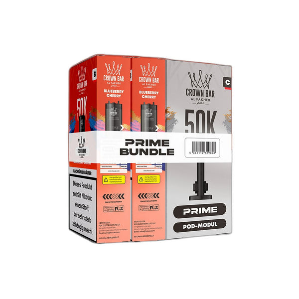 Al Fakher 50K Hypermax Prime - Blueberry Cherry - Pod Bundle