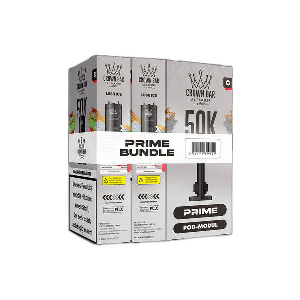 Al Fakher 50K Hypermax Prime - Lush Ice - Pod Bundle