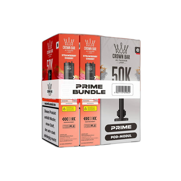 Al Fakher 50K Hypermax Prime - Strawberry Cherry - Pod Bundle