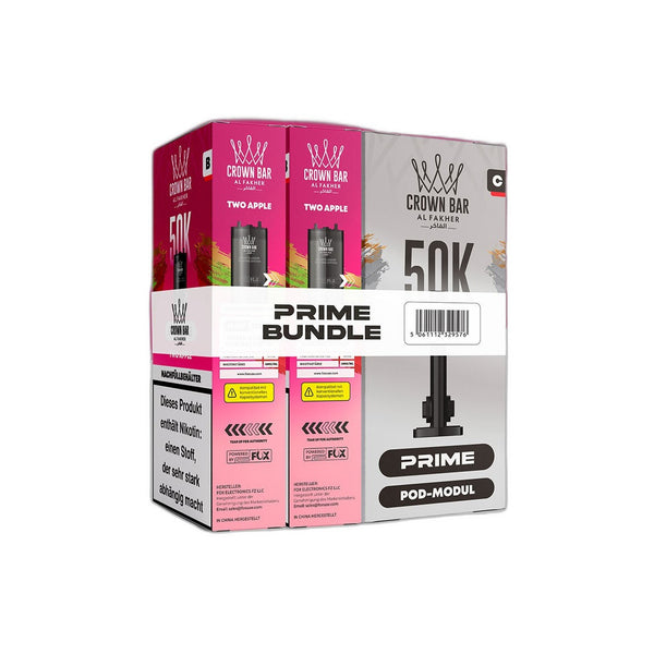 Al Fakher 50K Hypermax Prime - Two Apple - Pod Bundle