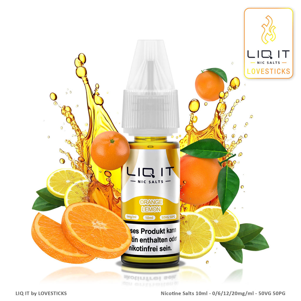 LIQ IT Orange Lemon 10 ml Nikotinsalz Liquid