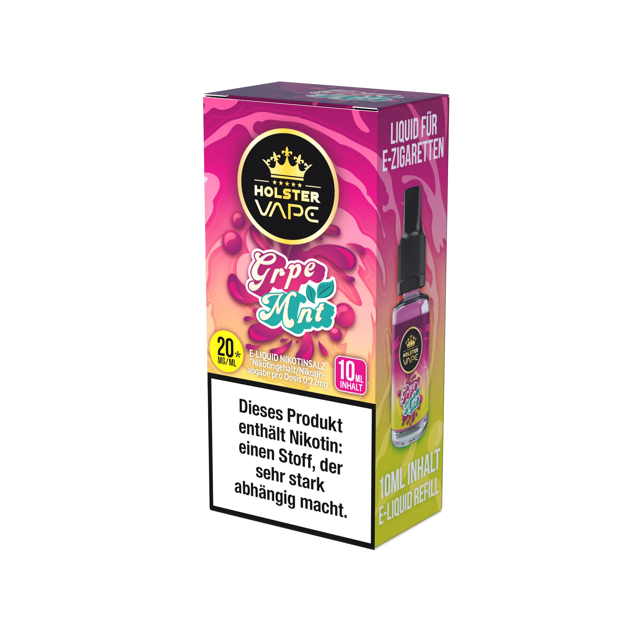 Holster - Grpe Mint 20mg/ml - E-Liquid