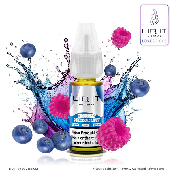 BLUEBERRY SOUR RASPBERRY - LIQIT 12MG/ML