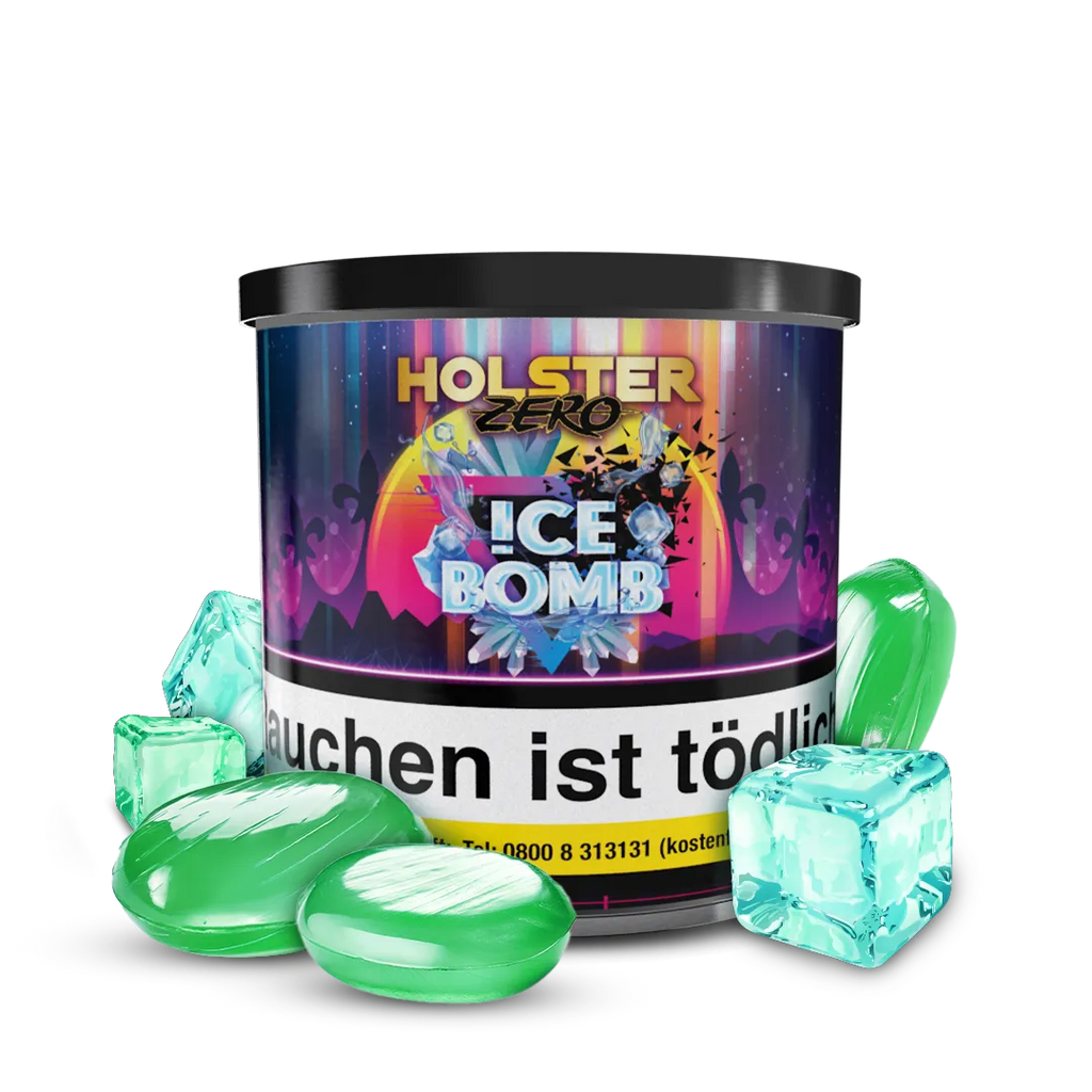 Holster Zero Tabak 75g - Ice Bomb