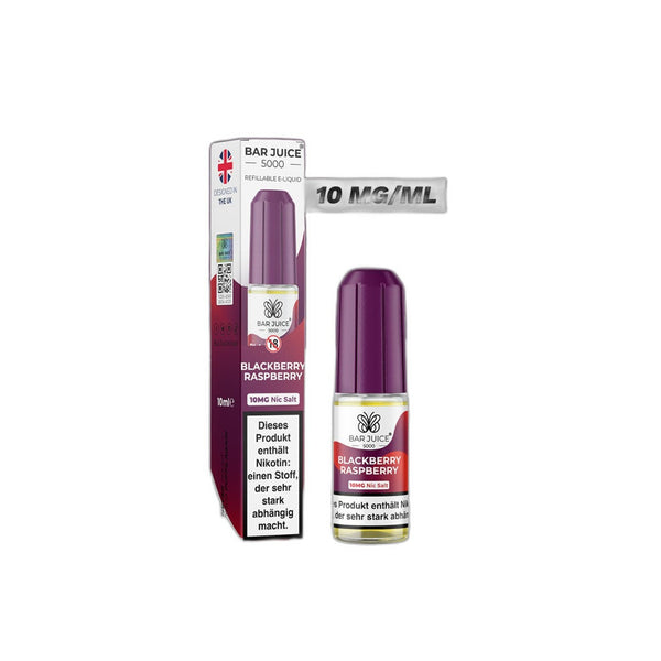 Bar Juice 5000 - Blackberry Raspberry 10mg/ml - E-Liquid
