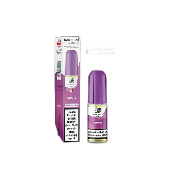 Bar Juice 5000 - Grape 0mg/ml - E-Liquid