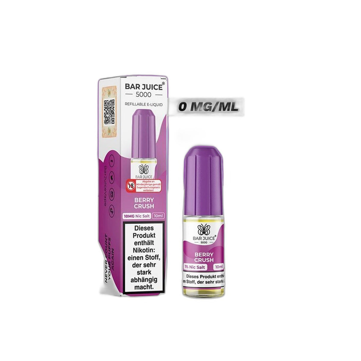 Bar Juice 5000 - Berry Crush 0mg/ml - E-Liquid