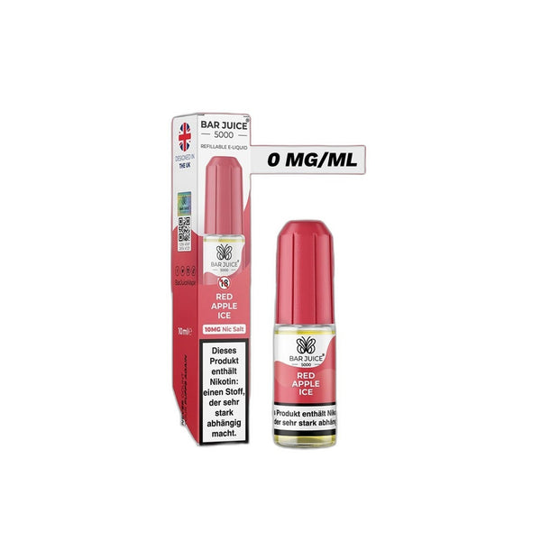 Bar Juice 5000 - Red Apple Ice 0mg/ml - E-Liquid