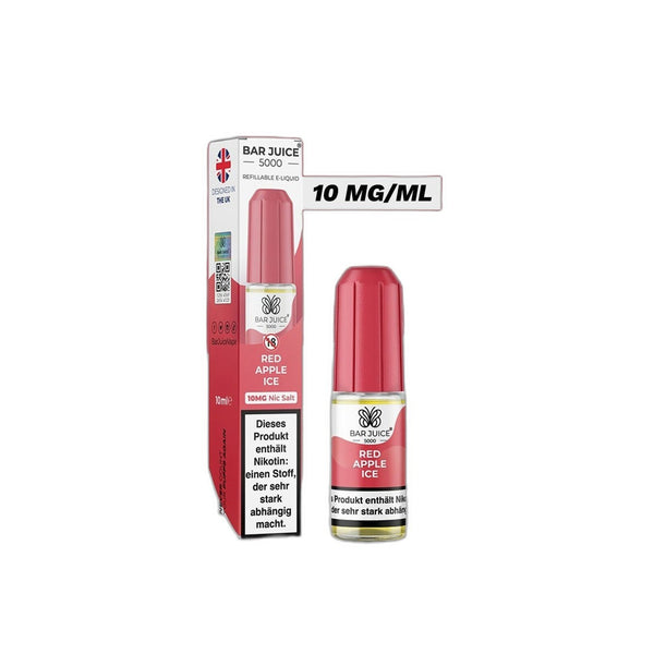 Bar Juice 5000 - Red Apple Ice 10mg/ml - E-Liquid