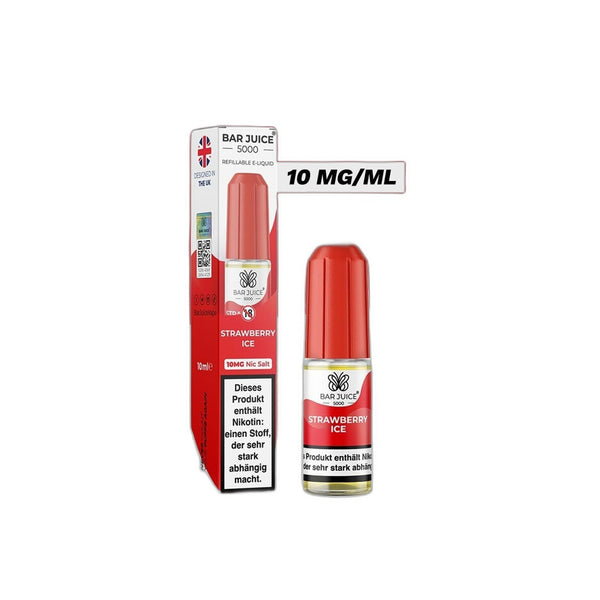 Bar Juice 5000 - Strawberry Ice 10mg/ml - E-Liquid