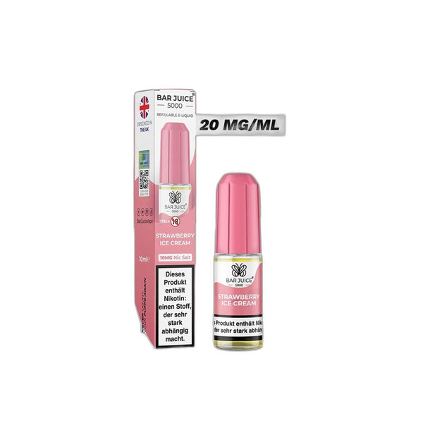 Bar Juice 5000 - Strawberry Ice Cream 20mg/ml - E-Liquid