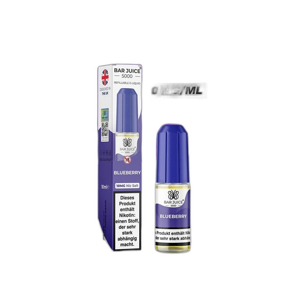Bar Juice 5000 - Blueberry 0mg/ml - E-Liquid