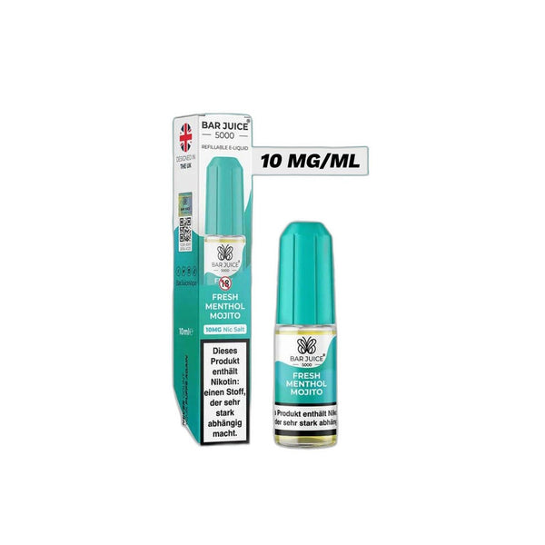 Bar Juice 5000 - Fresh Menthol Mojito 10mg/ml - E-Liquid