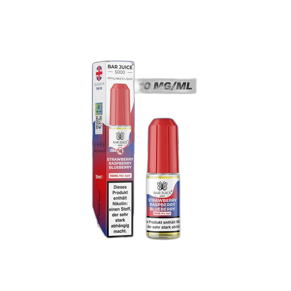 Bar Juice 5000 - Strawberry Raspberry Blueberry 10mg/ml - E-Liquid
