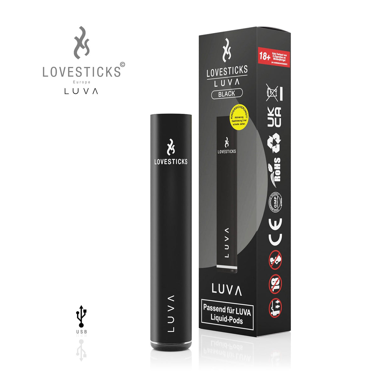 Lovesticks - LUVA BLACK