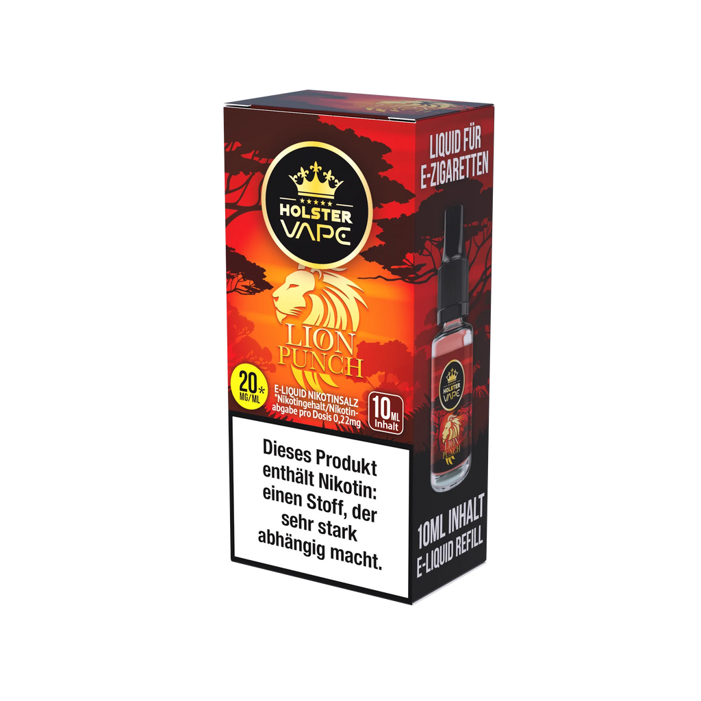 Holster - Lion Punch 10mg/ml - E-Liquid