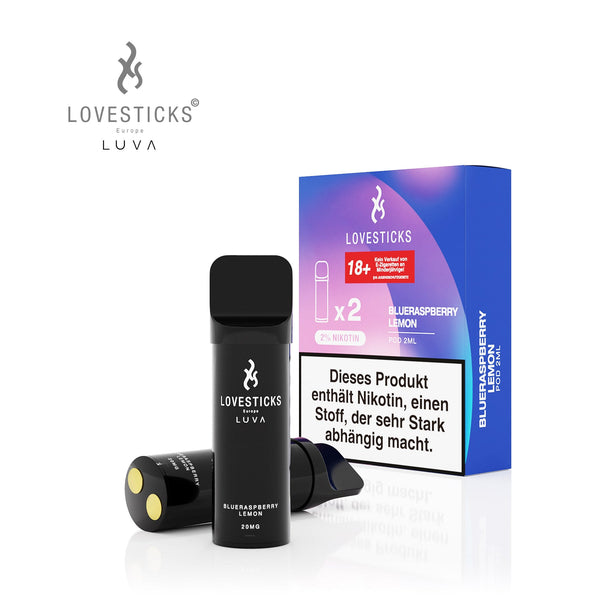 LUVA POD BLUERASPBERRY LEMON (2 Pods je Packung)