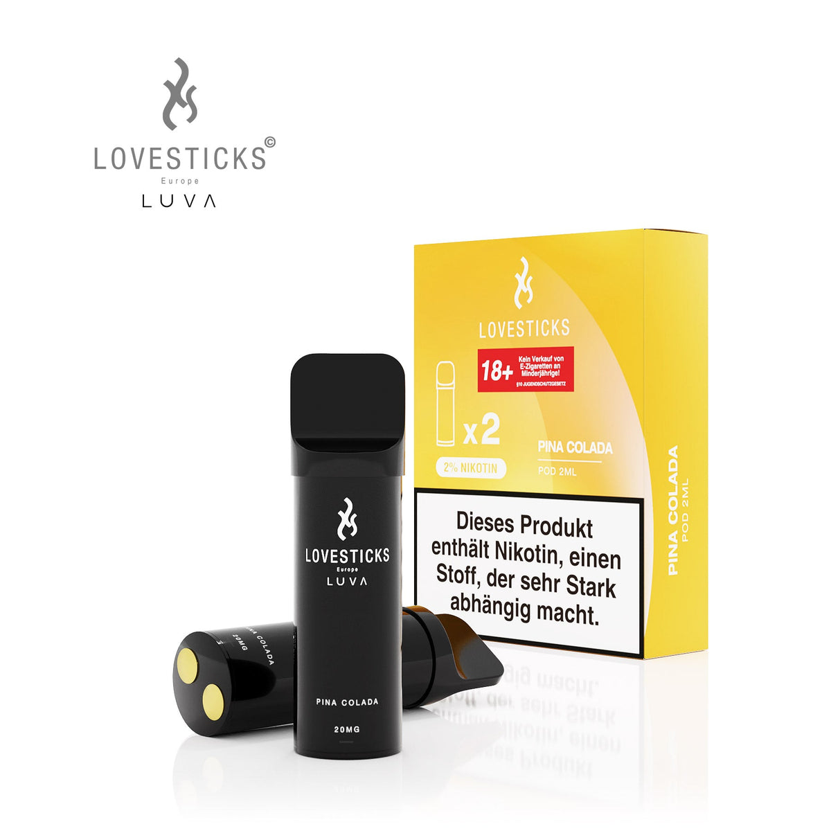 LUVA POD PINA COLADA (2 Pods je Packung)