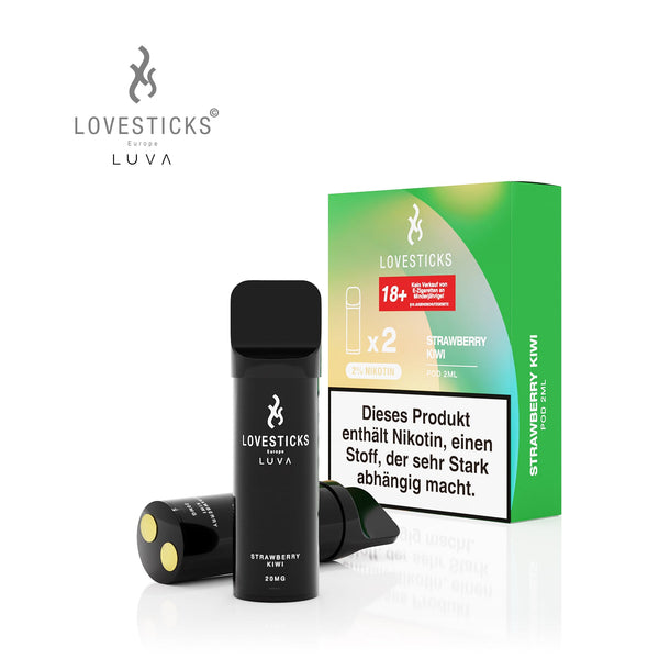 LUVA POD STRAWBERRY KIWI (2 Pods je Packung)