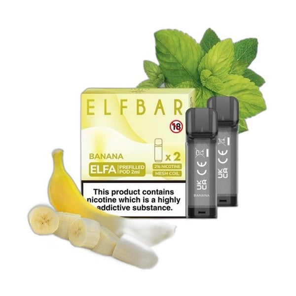 ELFA by Elfbar - Banana - Pod (2er Pack)