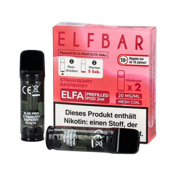 ELFA by Elfbar - Strawberry Raspberry - Pod (2er Pack)