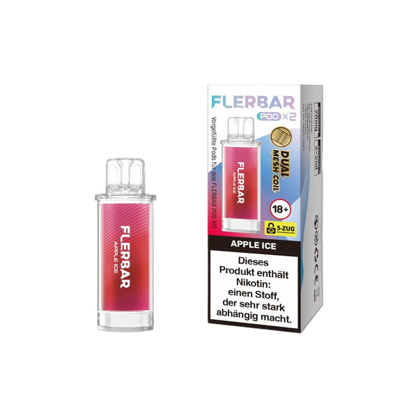 Flerbar - Apple Ice - Pod (2er Pack)