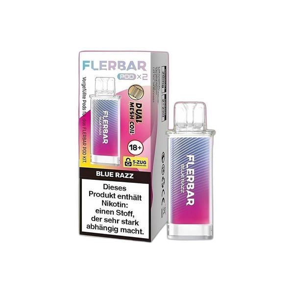 Flerbar - Blue Razz - Pod (2er Pack)