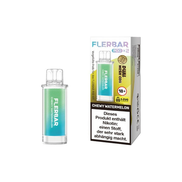 Flerbar - Chewy Watermelon - Pod (2er Pack)