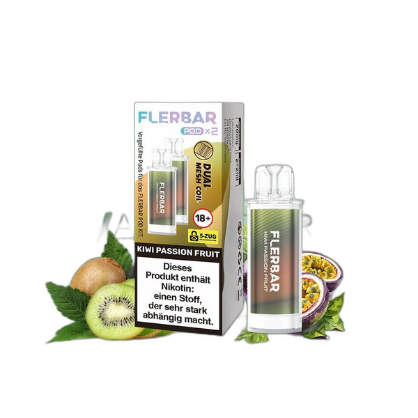 Flerbar - Kiwi Passion Fruit - Pod (2er Pack)