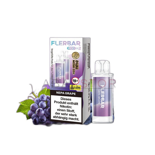 Flerbar - Nepa Grape - Pod (2er Pack)