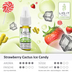LIQ IT Strawberry Cactus Ice Candy 10 ml Nikotinsalz Liquid