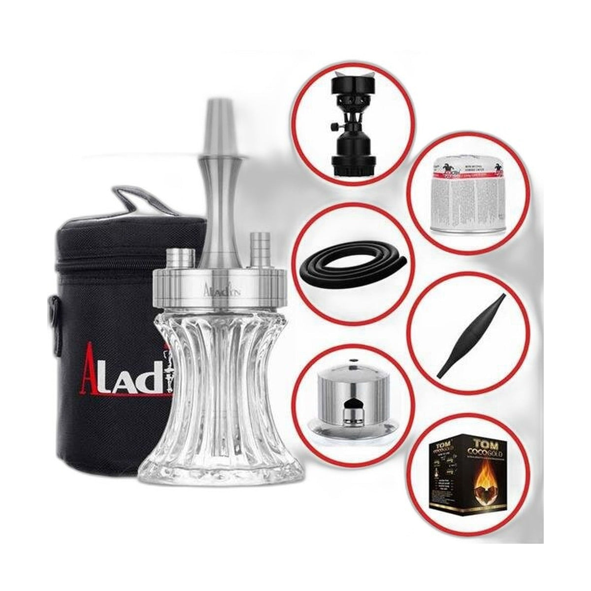 Aladin 2 Go - Edelstahl - Clear