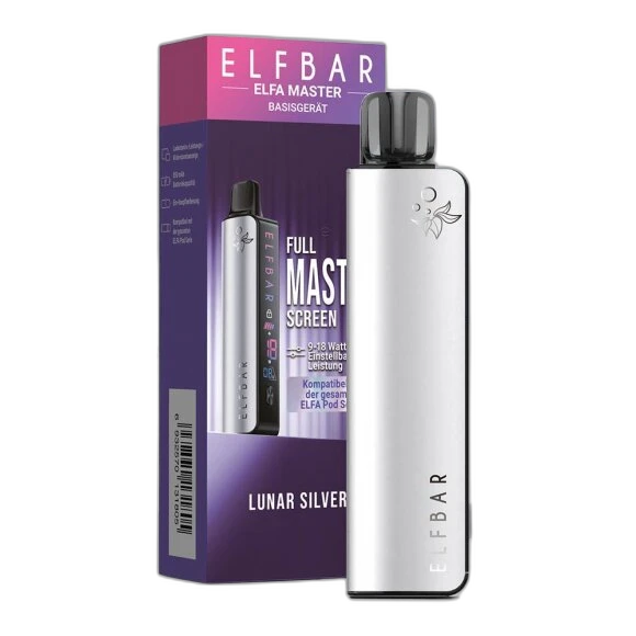 Elfbar ELFA Master - Lunar Silver - Basisgerät