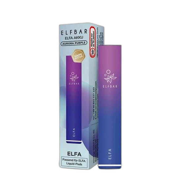 ELFA Akku - Aurora Purple - Pod System - Basisgerät