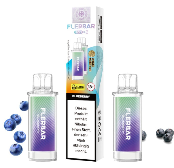 Flerbar - Blueberry - Pod (2er Pack)