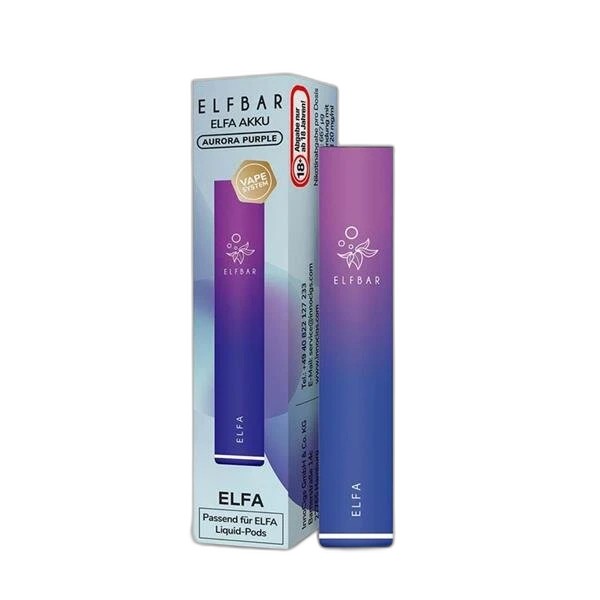ELFA Battery - Aurora Purple - Pod System - Base device