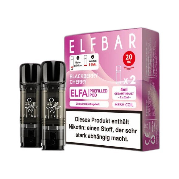 ELFA by Elfbar - Blackberry Cherry - Pod (2er Pack)