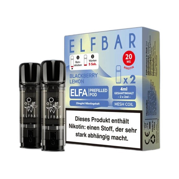 ELFA by Elfbar - Blackberry Lemon - Pod (2er Pack)