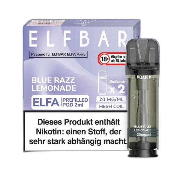 ELFA by Elfbar - Blue Razz Lemonade - Pod (2er Pack)