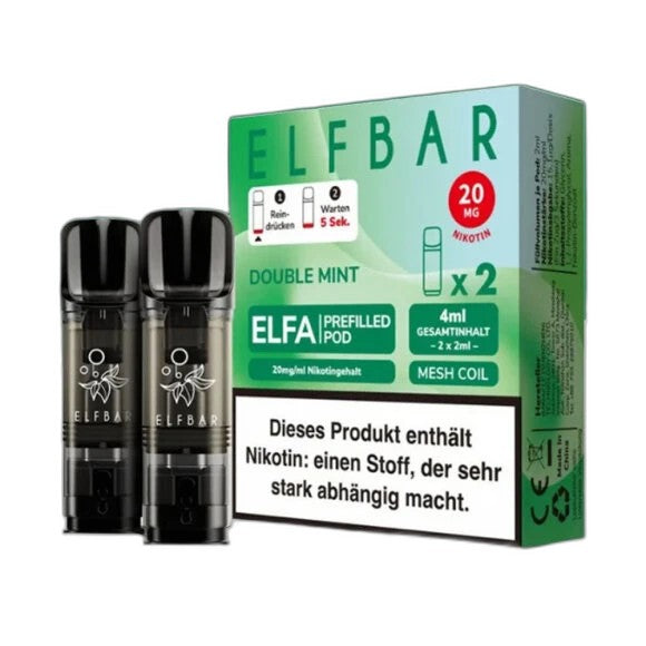 ELFA by Elfbar - Double Mint - Pod (2er Pack) – Bild 2
