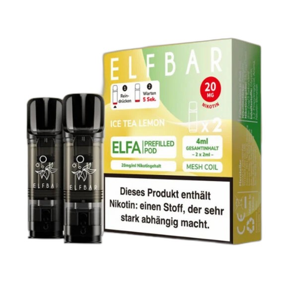ELFA by Elfbar - Ice Tea Lemon - Pod (2er Pack)