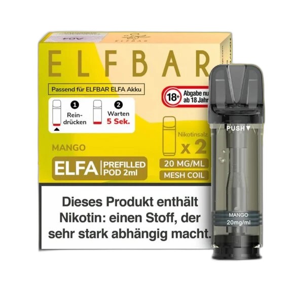 ELFA by Elfbar - Mango - Pod (2er Pack)