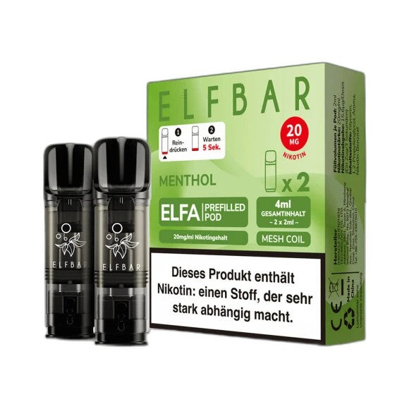 ELFA by Elfbar - Menthol - Pod (2er Pack)